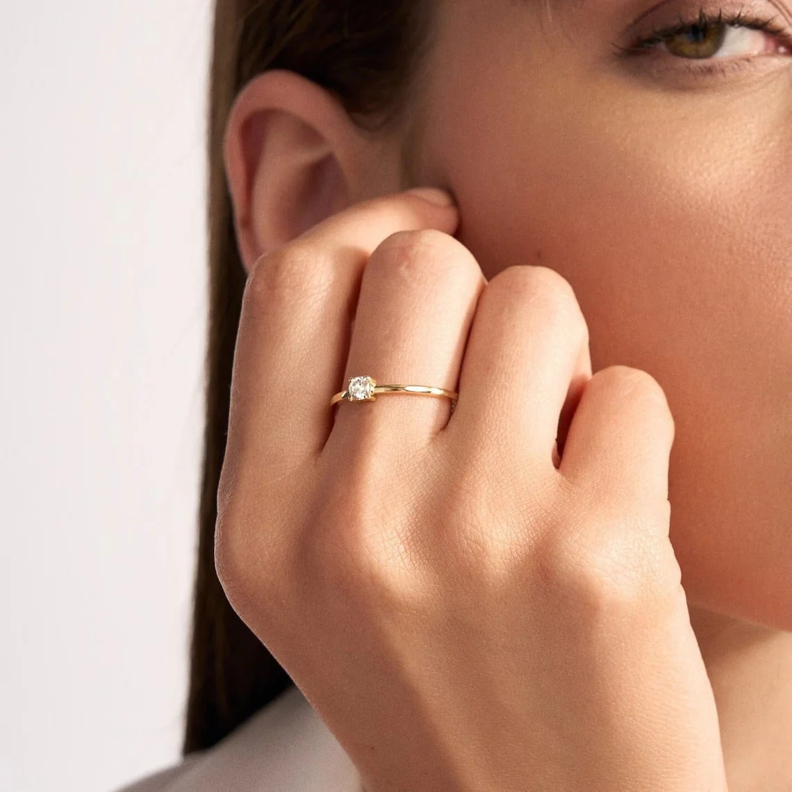 Solitaire Diamond Ring