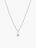 Pear Solitaire Necklace