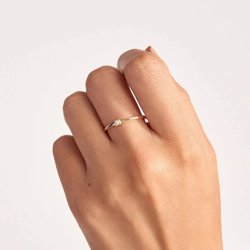 Solitaire Diamond Ring