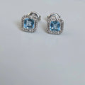 AQUA MARINE EARRINGS