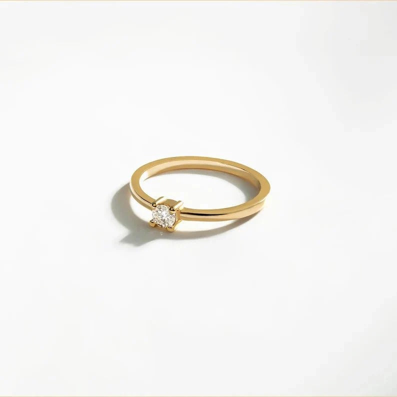 Solitaire Diamond Ring