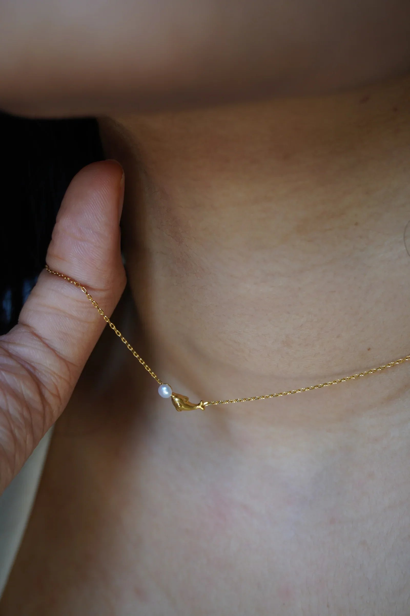 Nemo Pearl Necklace | Pure Silver