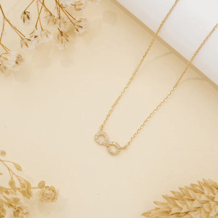 DIAMOND INFINITY NECKLACE