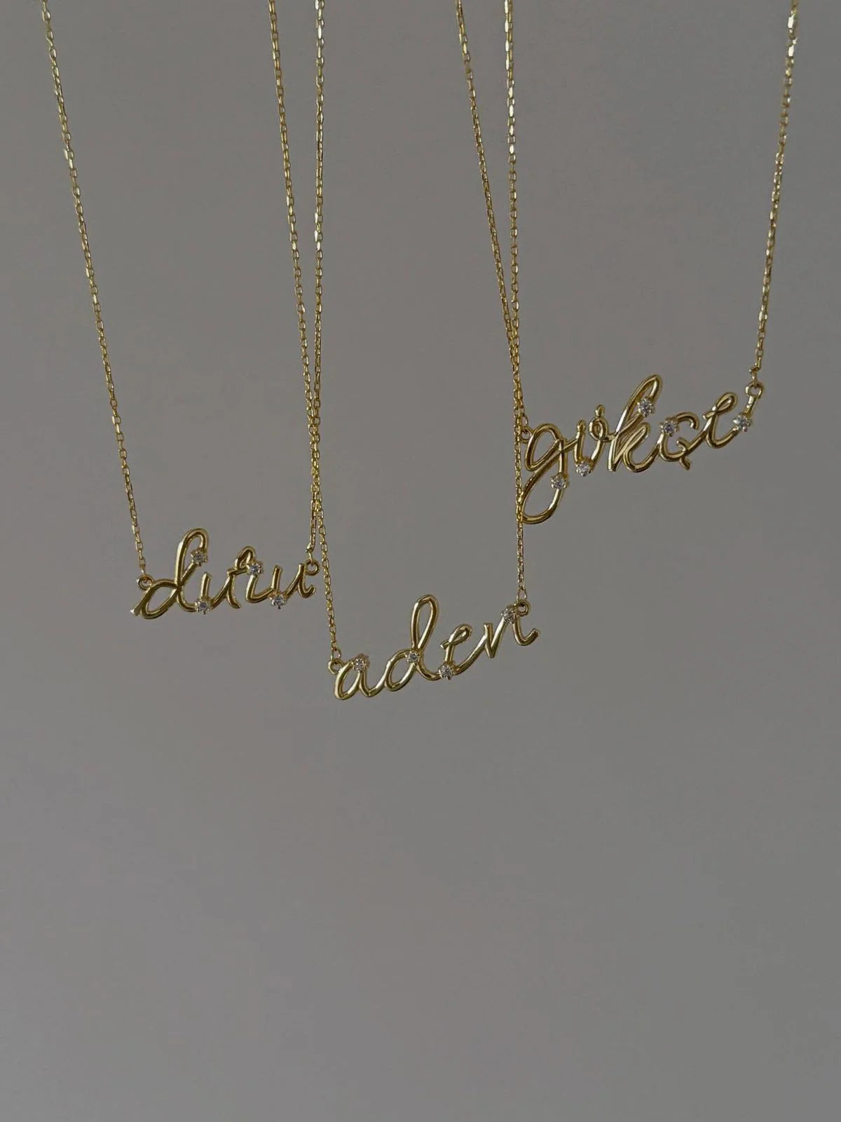 Zircoon Signature Name Necklace