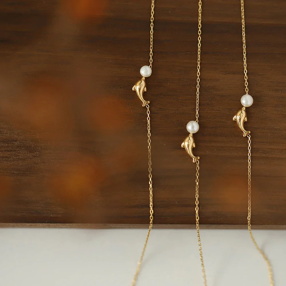 Nemo Pearl Necklace | Pure Silver