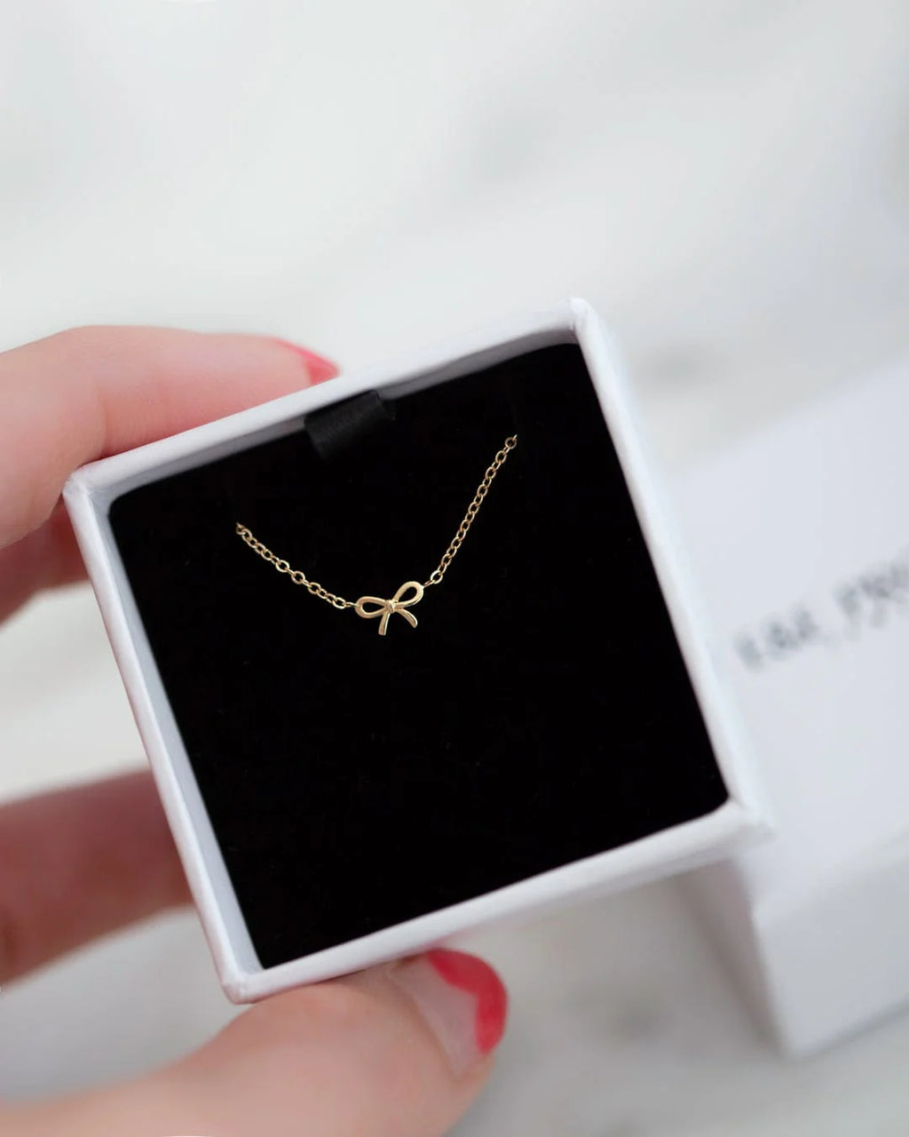 Tiny Knot Necklace