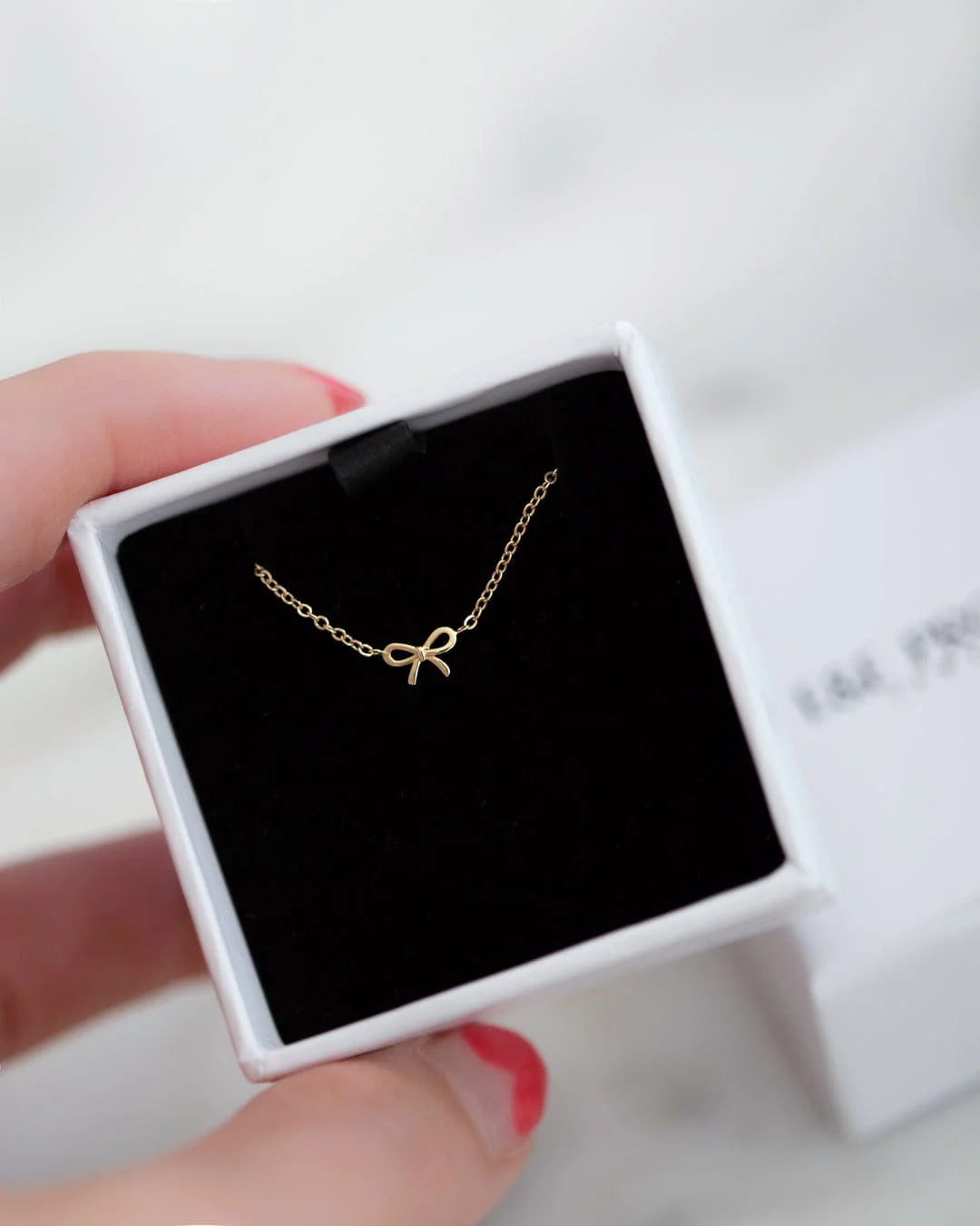 Tiny Knot Necklace