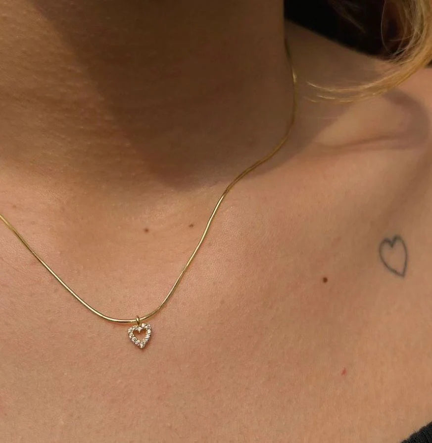 Tiny Heart Necklace