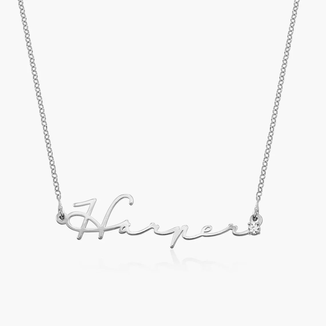 Diamond - Signature Name Necklace